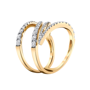 gold Ring with Diamonds